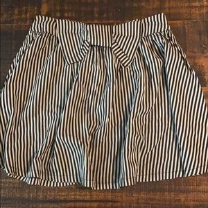 Striped skirt